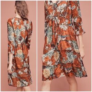 Anthropologie Hemant & Nandita Boho Dress Size 8